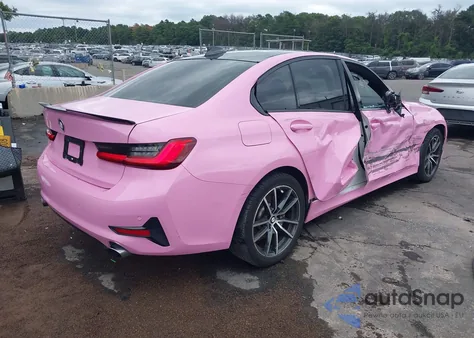 2019 BMW 330I xDrive from USA, damaged, VIN WBA5R7C5XKAJ82408